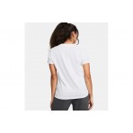 Under Armour Rival Core Γυναικείο Κοντομάνικο T-Shirt Λευκό