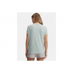Under Armour Rival Core Γυναικείο Κοντομάνικο T-Shirt Μέντα
