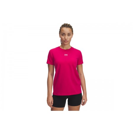 Under Armour Rival Core Ss T-Shirt Γυναικείο 