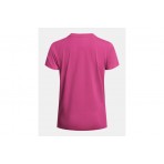 Under Armour Rival Core Γυναικείο Κοντομάνικο T-Shirt Φούξια
