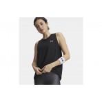 Under Armour Tech Γυναικεία Αμάνικη Μπλούζα Μαύρη