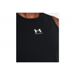 Under Armour Rival Muscle Tank Γυναικεία Αμάνικη Μπλούζα Μαύρη