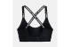 Under Armour Infinity 2.0 Mid Γυναικείο Μπουστάκι Μαύρο