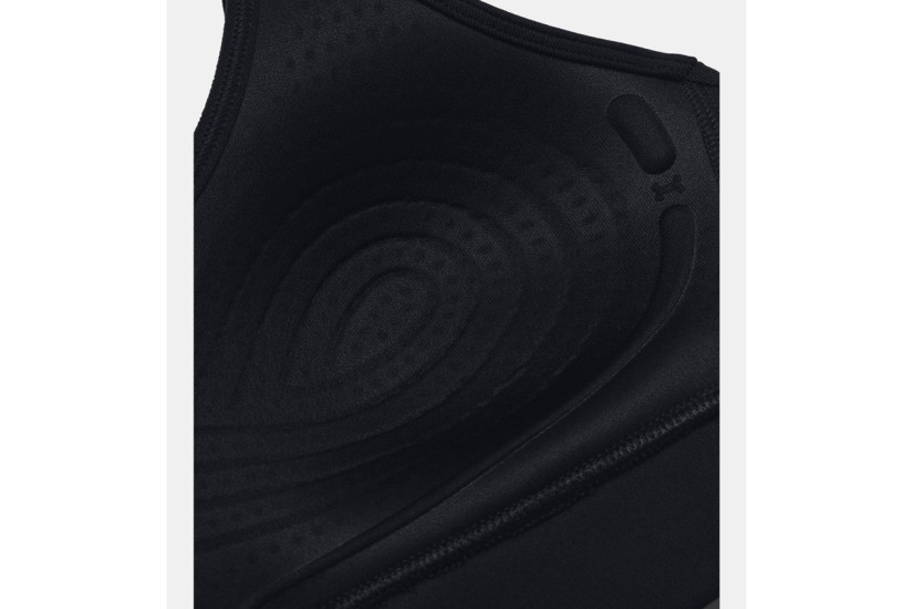 Under Armour Infinity 2.0 Mid Γυναικείο Μπουστάκι Μαύρο