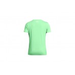 Under Armour Tech Twist V-Neck Κοντομάνικο Αθλητικό T-Shirt Λαχανί