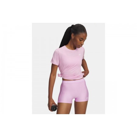Under Armour Tech Twist Γυναικείο Κοντομάνικο T-Shirt Ροζ