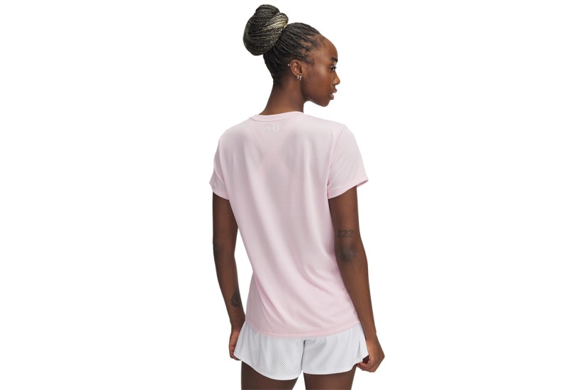 Under Armour Tech Γυναικείο Κοντομάνικο T-Shirt Ροζ