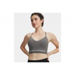 Under Armour Vanish Seamless Low Γυναικείο Μπουστάκι Γκρι Σκούρο