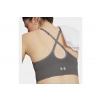 Under Armour Vanish Seamless Low Γυναικείο Μπουστάκι Γκρι Σκούρο
