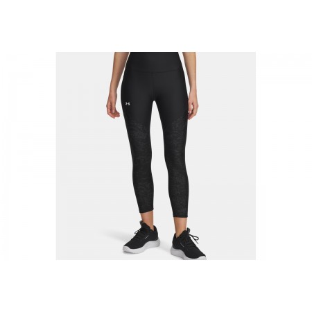 Under Armour Tech Printed Panel Γυναικείο Κολάν Μαύρο