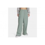 Under Armour Rival Wide Leg Γυναικείο Παντελόνι Φόρμας Μέντα