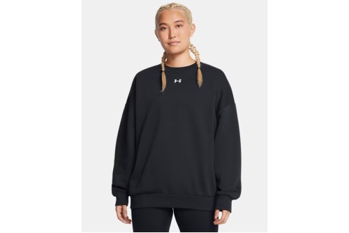 Under Armour Rival Fleece Μπλούζα Με Λαιμόκοψη Γυναικεία (1386463 001)