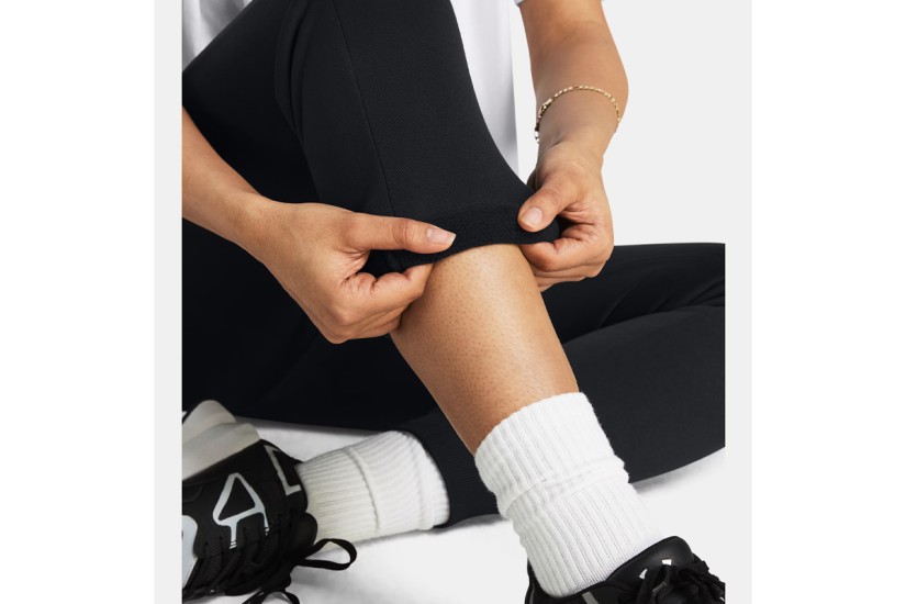 Under Armour Fleece Γυναικείο Παντελόνι Φόρμας Μαύρο