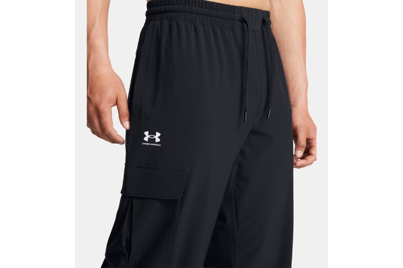 Under Armour Vibe Woven Ανδρικό Παντελόνι Cargo Μαύρο