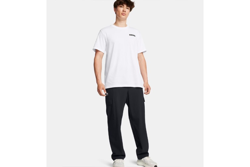 Under Armour Vibe Woven Ανδρικό Παντελόνι Cargo Μαύρο