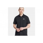Under Armour Icon Polo Ανδρικό Κοντομάνικο T-Shirt Polo Μαύρο