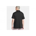 Under Armour Icon Polo Ανδρικό Κοντομάνικο T-Shirt Polo Μαύρο