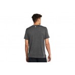 Under Armour Launch Camo Ανδρικό Κοντομάνικο T-Shirt Γκρι Σκούρο