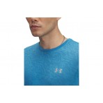 Under Armour Launch Camo Ανδρικό Κοντομάνικο T-Shirt Γαλάζιο