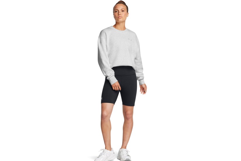 Under Armour Rival Γυναικείο Κοντό Κολάν Μαύρο