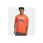 Under Armour Boxed Sports Ανδρικό Κοντομάνικο T-Shirt Πορτοκαλί