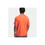 Under Armour Boxed Sports Ανδρικό Κοντομάνικο T-Shirt Πορτοκαλί