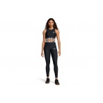 Under Armour Heatgear Rib Γυναικείο Κολάν Μαύρο