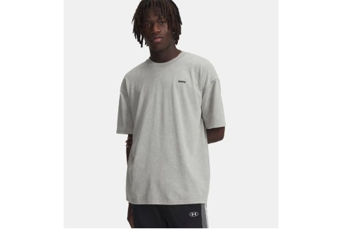 Under Armour Heavyweight Logo Wash Oversized T-Shirt Ανδρικό (1389147 069)