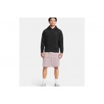 Under Armour Unstoppable Fleece Ανδρικό Φούτερ με Κουκούλα Μαύρο