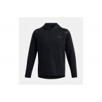Under Armour Unstoppable Fleece Ανδρικό Φούτερ με Κουκούλα Μαύρο