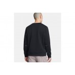 Under Armour Unstoppable Fleece Ανδρική Μακρυμάνικη Μπλούζα Μαύρη