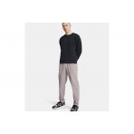 Under Armour Unstoppable Fleece Ανδρική Μακρυμάνικη Μπλούζα Μαύρη