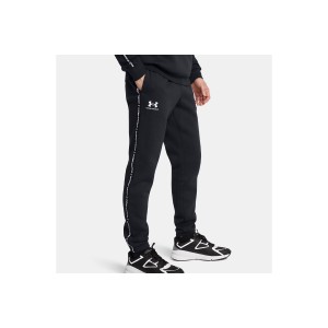 Under Armour Icon Fleece Taping Παντελόνι Φόρμας Ανδρικό (1389358 001)