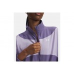 Under Armour Rival Woven Γυναικείο Ελαφρύ Μπουφάν Λιλά, Μωβ