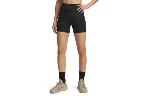Under Armour Project Rock Middy 13Cm Κολάν Κοντό Γυναικείο (1389712 001)
