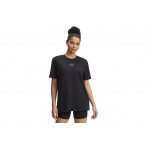 Under Armour Project Rock Campus Γυναικείο Κοντομάνικο T-Shirt Μαύρο