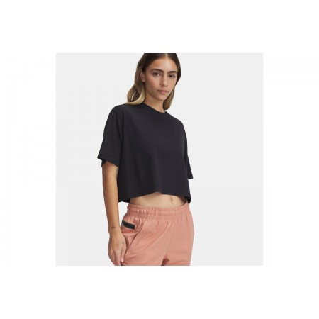 Under Armour Rival Γυναικείο Κοντομάνικο T-Shirt Μαύρο