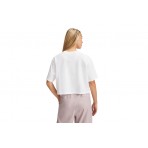 Under Armour Rival Γυναικείο Κοντομάνικο T-Shirt Λευκό