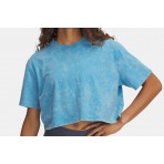 Under Armour Rival Wash Γυναικείο Κοντομάνικο Cropped T-Shirt Γαλάζιο