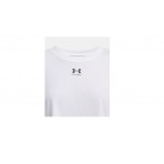 Under Armour Rival Γυναικεία Κοντομάνικη Μπλούζα Λευκή