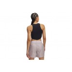 Under Armour Rival Γυναικείο Αμάνικο T-Shirt Μαύρο