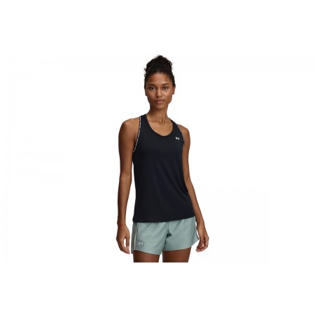 Under Armour Tech Knockout Tank Γυναικεία Αμάνικη Μπλούζα Μαύρη