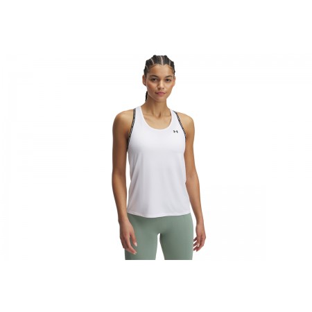 Under Armour Tech Knockout Tank Γυναικεία Αμάνικη Μπλούζα Λευκή
