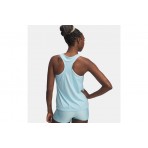 Under Armour Tech Knockout Tank Γυναικεία Αμάνικη Μπλούζα Σιέλ