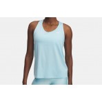 Under Armour Tech Knockout Tank Γυναικεία Αμάνικη Μπλούζα Σιέλ