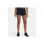Under Armour Tech Play Up Γυναικείο Αθλητικό Σορτς Μαύρο, Λευκό
