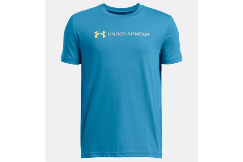 Under Armour B Logo Wordmark Ss T-Shirt (1389963 452)