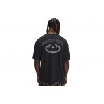 Under Armour Project Rock Heavyweight Κοντομάνικο T-Shirt Μαύρο