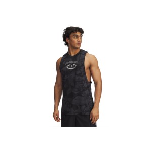 Under Armour Project Rock Camo Μπλούζα Αμάνικη Ανδρική (1389978 016)