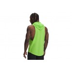Under Armour Project Rock Wire Ανδρικό Αμάνικο T-Shirt με Κουκούλα